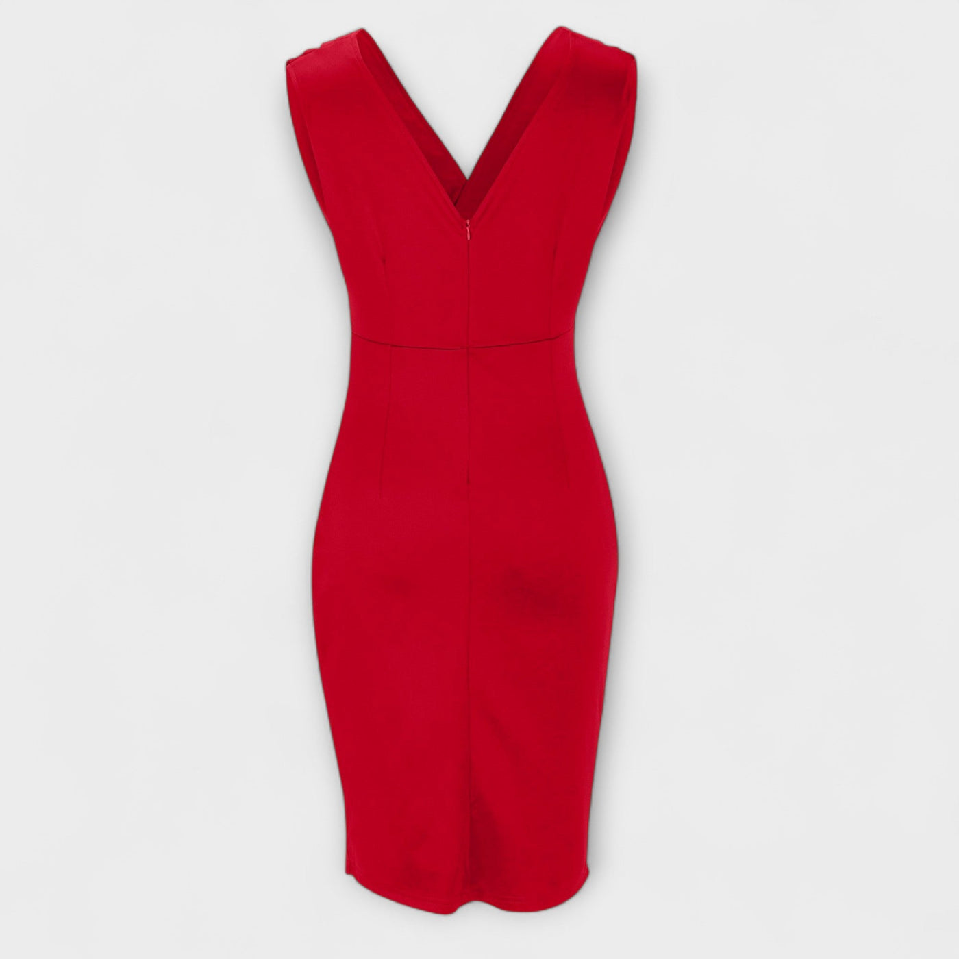 Desi – Robe fendue à col en V