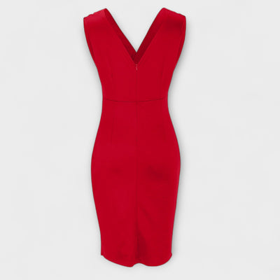 Desi – Robe fendue à col en V