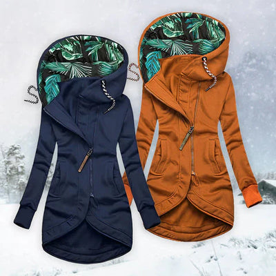 Patricia | Manteau d’hiver élégant et chaud avec capuche