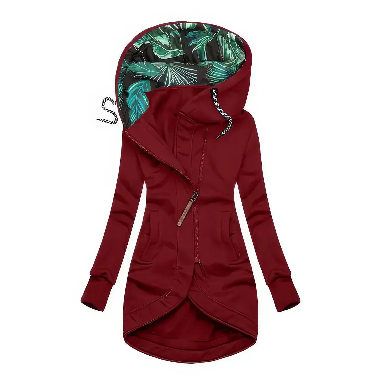 Patricia | Manteau d’hiver élégant et chaud avec capuche